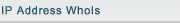 IP address whois